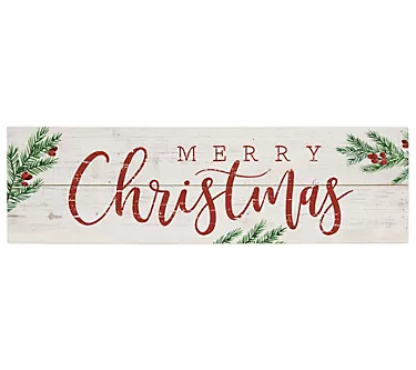 Merry Christmas Vintage Pallet Board By SincereSurroundings