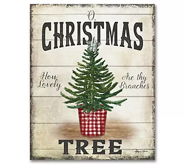 Courtside Market Old Fashioned Christmas  30x40Canvas