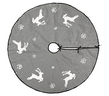 Vickerman 48" White/Black Check Reindeer Tree Skirt 1 373068-vickerman-48-white-black-check-reindeer-tree-skirt-1.jpg