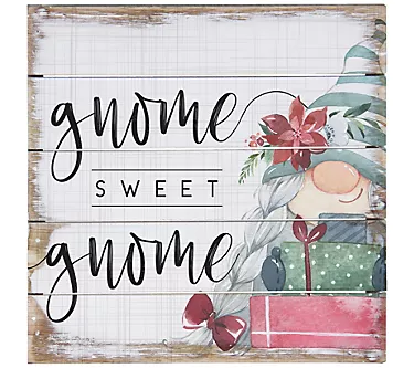 Gnome Sweet Gnome Pallet Petite by Sincere Surroundings