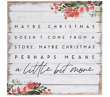 Maybe Christmas Perfect Pallet by Sincere Surroundings