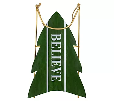 373162-northlight-green-wooden-believe-christmas-sled-decoration-1.webp