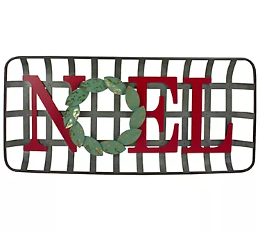 Northlight 30" "Noel" Rustic Tobacco Basket Wall Decor