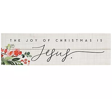 Joy of Christmas Vintage Pallet Board by Sincere Surroundings