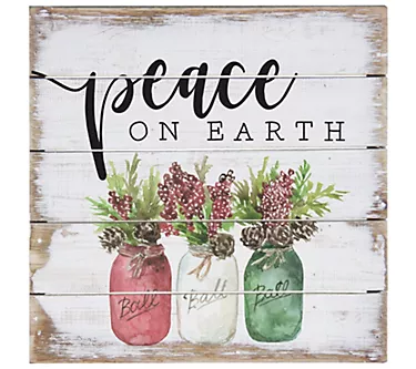 Peace On Earth Pallet Petite By Sincere Surroundings