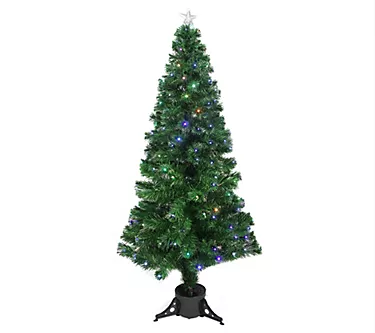 Northlight 6' LED Color Changing Tree & Tree To pper