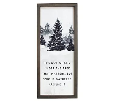 Sincere Surroundings 24" Under the Tree Farmhou se Frame