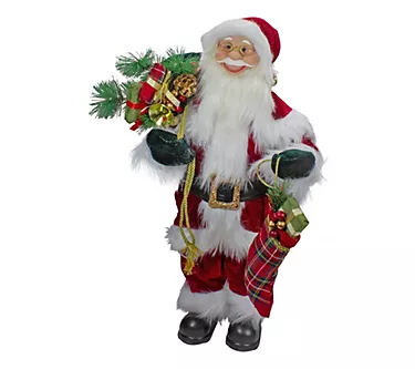 Northlight 2' Standing Santa Christmas Figure with Presents 1 373779-northlight-2-standing-santa-christmas-figure-with-presents-1.webp