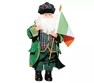 15" Irish Santa by Santa's Workshop
