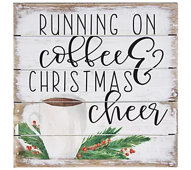 Coffee & Christmas Pallet Petite By Sincere Surroundings