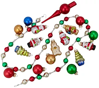 Northlight 18ct Red & Green Beaded Garland w/ Ornaments 30" 1 373921-northlight-18ct-red-green-beaded-garland-w-ornaments-30–1.webp