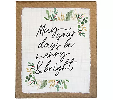 May Your Days Canvas By Sincere Surroundings
