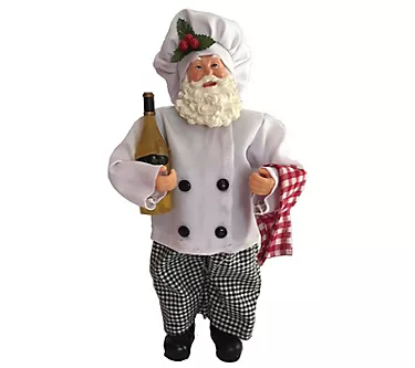 12" Cooking with Wine Santa by Santa's Workshop 1 374021-12-cooking-with-wine-santa-by-santa-s-workshop-1.webp