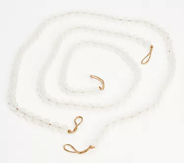 Set of 2 5' Acrylic Beaded Garlands by Lauren McBride