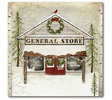 Courtside Market General Store 16x16 Canvas