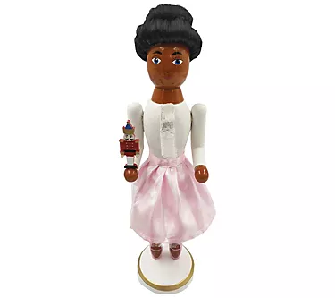 14" Ballerina Nutcracker by Santa's Workshop