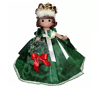 Precious Moments Make the Holidays Sparkle & Shine - Brunette 1 374220-precious-moments-make-the-holidays-sparkle-shine-brunette-1.webp