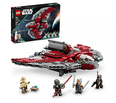 LEGO Star Wars Ahsoka Tano's T-6 Jedi Shuttle 75362 Build Set