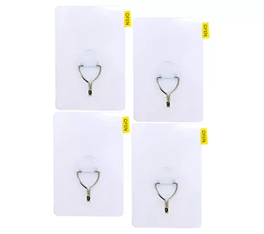 S/4 Magic Glass Wreath Hangers by Valerie