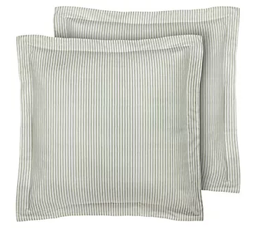Laura Ashley La Classics Green European Sham