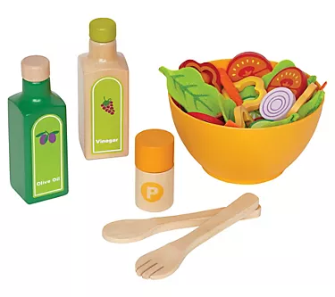 Hape Kitchen Food Playset Garden Salad - 36pc