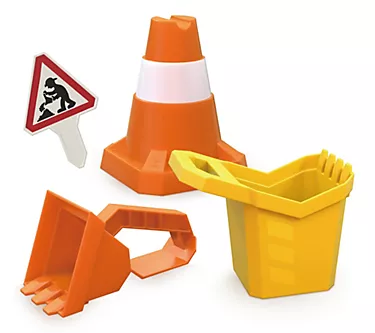 Hape Sand Construction - 4pc Beach Toy Set