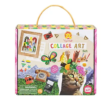 Tiger Tribe Collage Art Set