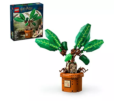 LEGO Harry Potter Mandrake Plant Toy, Magical Gift