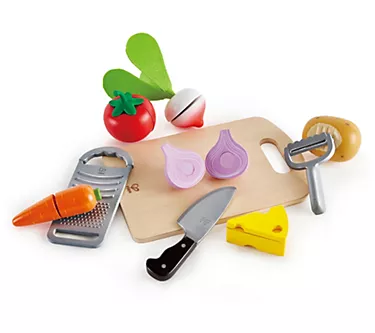 Hape Kitchen Food Playset Cooking Essentials -10pc