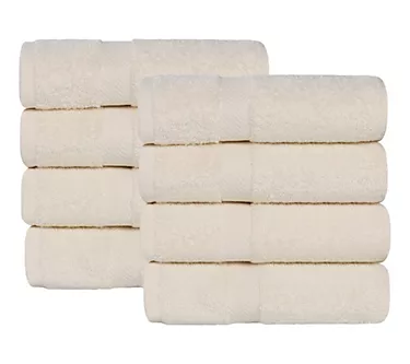 Superior Cotton 8-Piece Hand Towel Set