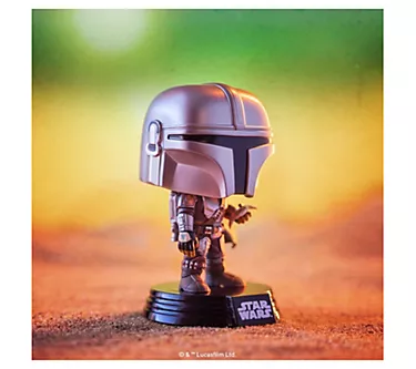 Star Wars Funko POP! Book of Boba Fett Mando wi th Pouch