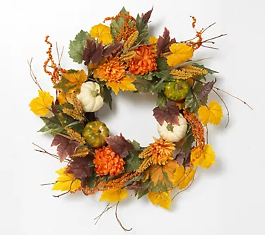 26" Diameter Harvest Wreath with Pumpkins by Gerson Co. 1 375214-26-diameter-harvest-wreath-with-pumpkins-by-gerson-co–1.webp