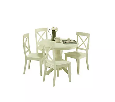 Home Styles Side Chairs - White Finish - Set of
