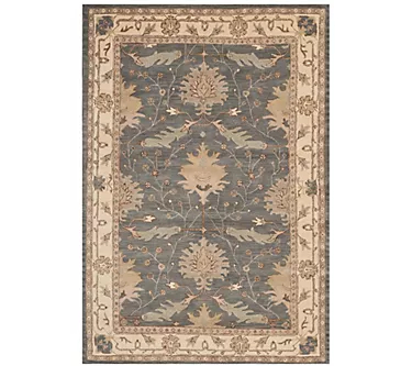 Nourison India House Blue 6'6" x 9'6" Area Rug