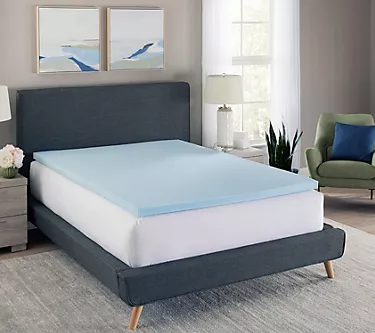 Bodipedic 2" Gel-Infused Memory Foam Mattress Topper, Twin