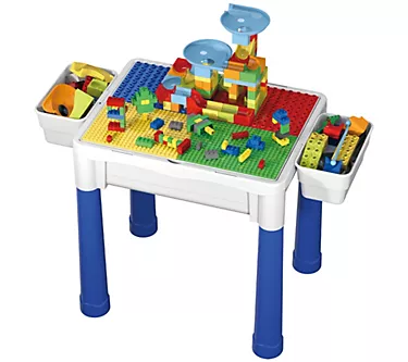 PicassoTiles 330 Piece Bricks & Blocks ActivityTable