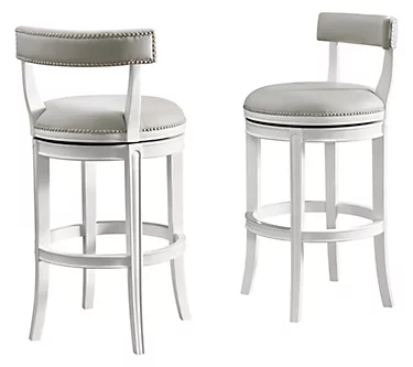 Alaterre Furniture Hanover 2 Swivel Bar HeightStools