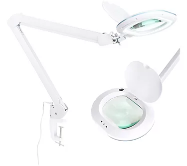 Brightech Lightview Dimming XL LED 225% Magnifier Clamp Lamp