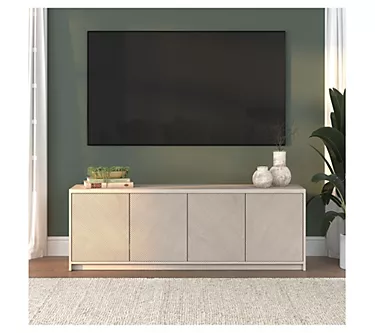 Hudson&Canal Renad Rectangular TV Stand for TV's up to 78"
