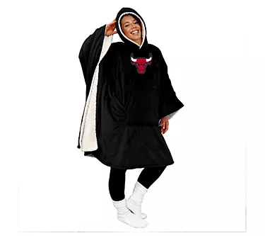 Pegasus Sports NBA Team Color Bloncho with Sher pa Inside