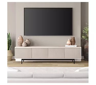 Hudson&Canal Whitman Rectangular TV Stand for TV's up to 85"
