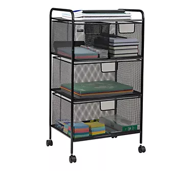 Mind Reader Cart with Drawers/ Laundry Organizer/ Utility Cart