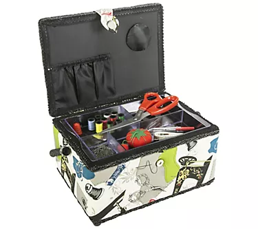 Singer Neutral Notions Sewing Basket