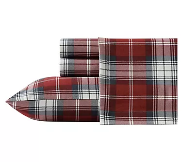 375795-eddie-bauer-heartland-plaid-red-flannel-twin-sheet-set-1.webp