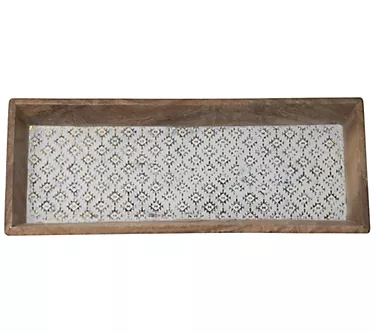 Foreside Home & Garden Etched Southwest PatternWood Tray 1 375797-foreside-home-garden-etched-southwest-patternwood-tray-1.webp