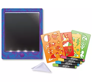 Cra-Z-Art Super Light-Up Design Board Piece Kids Art Kit