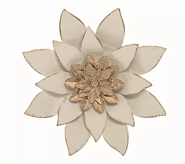 Foreside Home & Garden Serene Wall Flower 1 375865-foreside-home-garden-serene-wall-flower-1.webp