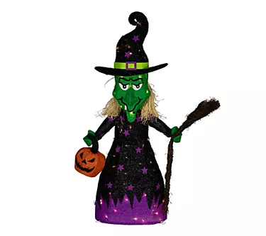 Northlight LED Witch with Broom Yard HalloweenDecor 39" 1 375924-northlight-led-witch-with-broom-yard-halloweendecor-39–1.webp