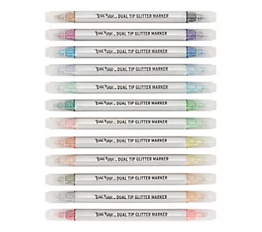 Brea Reese Dual Tip Markers Set - Glitter