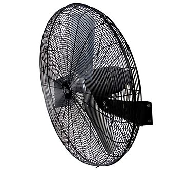 The Vie Air 30" 3 Speed Wall Mountable Fan in Black